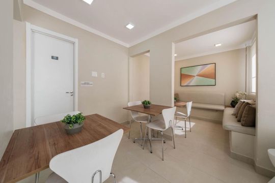 Área comum de apartamento para alugar com 2 quartos, 42m² em Jardim Helian, São Paulo