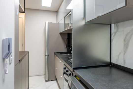 Área de serviço de apartamento à venda com 2 quartos, 54m² em Centro, Canoas