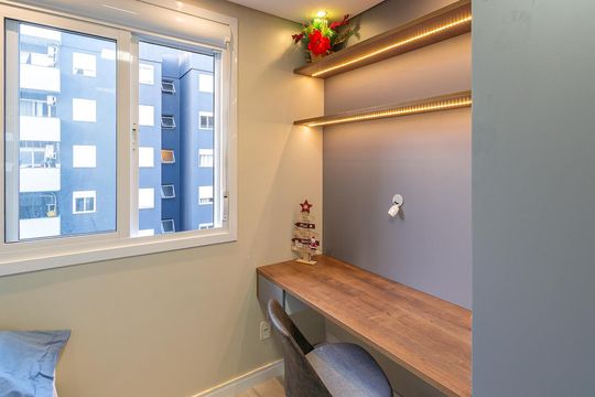 Quarto de apartamento à venda com 2 quartos, 54m² em Centro, Canoas