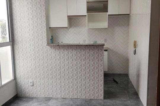 Sala de apartamento para alugar com 2 quartos, 42m² em Jardim Guaruja, Sorocaba