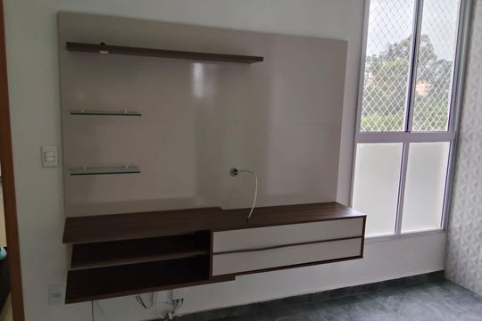 Sala de apartamento para alugar com 2 quartos, 42m² em Jardim Guaruja, Sorocaba
