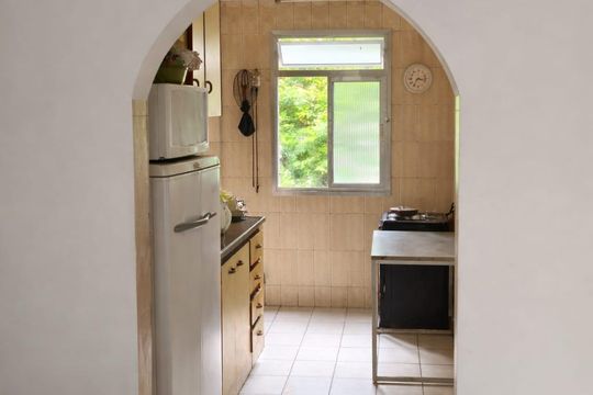 Cozinha de apartamento à venda com 2 quartos, 60m² em Jardim Leonor Mendes de Barros, São Paulo