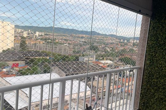 Varanda de apartamento para alugar com 2 quartos, 55m² em Vila Itapegica, Guarulhos