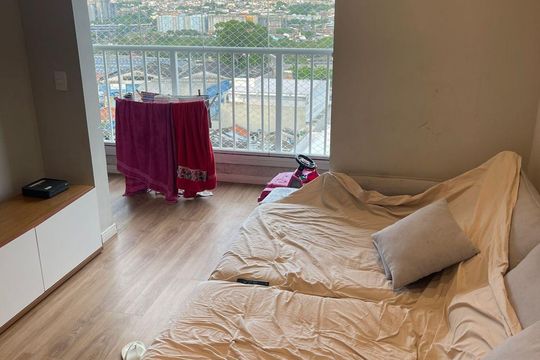 Sala de apartamento para alugar com 2 quartos, 55m² em Vila Itapegica, Guarulhos