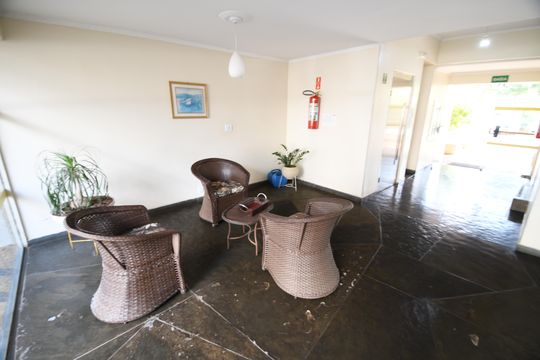 Hall social de apartamento à venda com 2 quartos, 59m² em Taquaral, Campinas