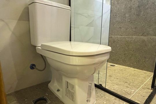 Banheiro Social  de casa para alugar com 3 quartos, 156m² em Vila Dusi, São Bernardo do Campo