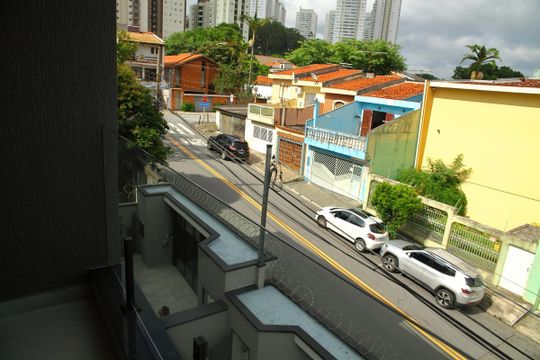 Suíte - Varanda  de casa para alugar com 3 quartos, 156m² em Vila Dusi, São Bernardo do Campo