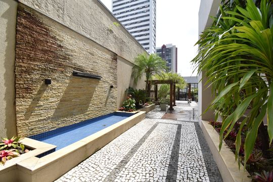 Área comum de apartamento para alugar com 1 quarto, 39m² em Centro, Curitiba