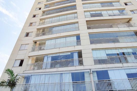 Fachada de apartamento à venda com 3 quartos, 94m² em Vila Campo Grande, São Paulo