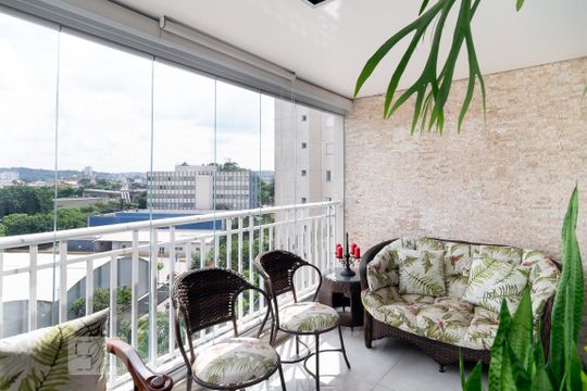 Varanda de apartamento à venda com 3 quartos, 94m² em Vila Campo Grande, São Paulo