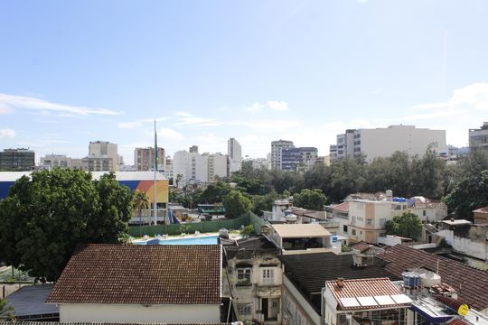 Vista da Rua de apartamento à venda com 3 quartos, 108m² em Tijuca, Rio de Janeiro