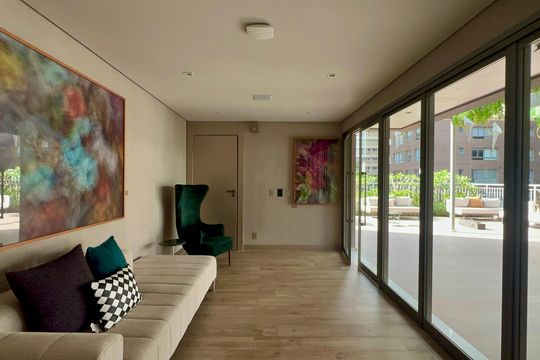 Área comum de kitnet/studio à venda com 1 quarto, 32m² em Cerqueira César, São Paulo