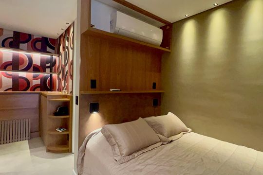Quarto de kitnet/studio à venda com 1 quarto, 32m² em Cerqueira César, São Paulo