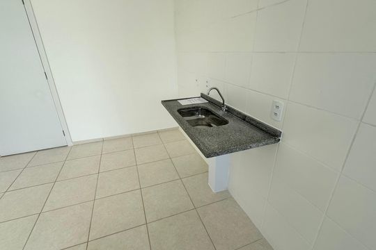 Cozinha de apartamento à venda com 2 quartos, 54m² em Barra Olímpica, Rio de Janeiro