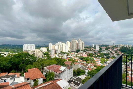 Varanda de apartamento à venda com 1 quarto, 60m² em Pinheiros, São Paulo