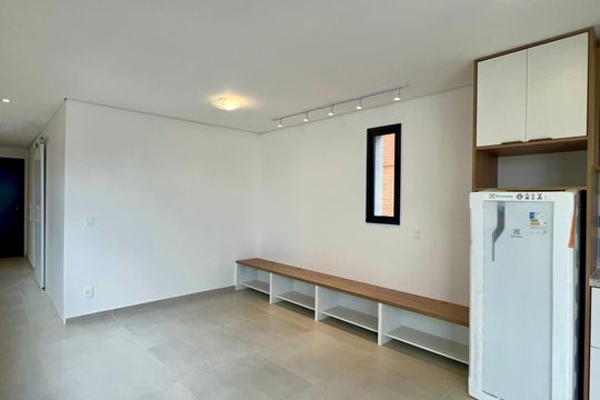 Sala de apartamento à venda com 1 quarto, 60m² em Pinheiros, São Paulo