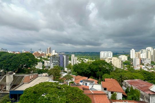 Varanda de apartamento à venda com 1 quarto, 60m² em Pinheiros, São Paulo