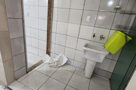 Área de serviço de casa para alugar com 2 quartos, 81m² em Vila Natalia, São Paulo