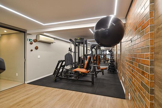 Área comum - Academia de apartamento à venda com 2 quartos, 63m² em São Pedro, Belo Horizonte