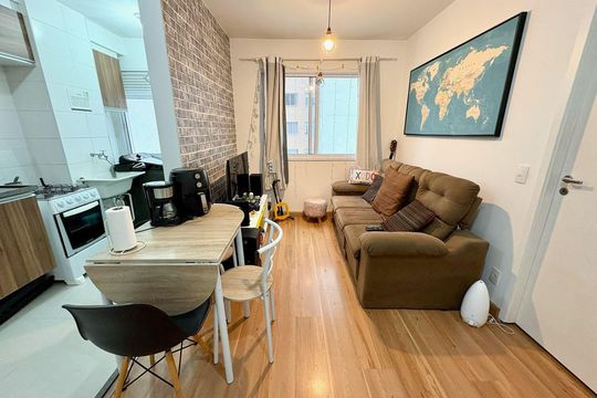 Apartamento para alugar com 1 quarto, 31m² em Água Branca, São Paulo