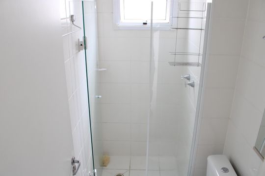 Banheiro de apartamento para alugar com 2 quartos, 42m² em Brás, São Paulo