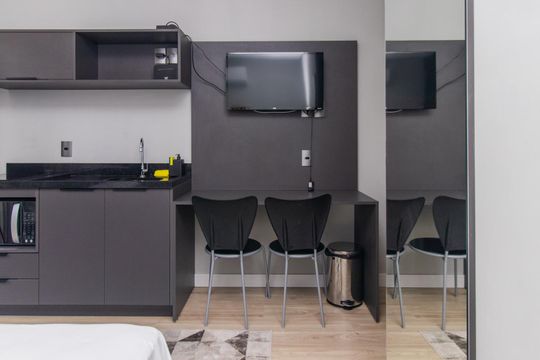 Sala/Quarto de apartamento para alugar com 1 quarto, 22m² em Centro Histórico, Porto Alegre