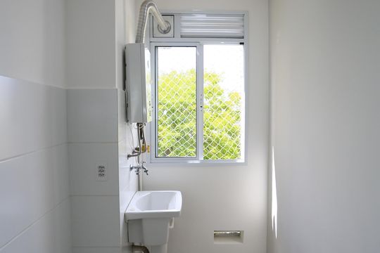 Área de Serviço de apartamento à venda com 2 quartos, 42m² em Jardim Monte Alegre, Taboão da Serra