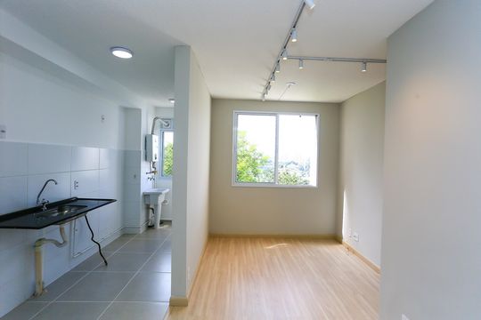 sala de apartamento à venda com 2 quartos, 42m² em Jardim Monte Alegre, Taboão da Serra