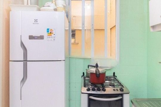 Cozinha de apartamento para alugar com 2 quartos, 63m² em Nonoai, Porto Alegre