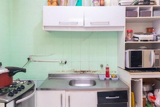 Cozinha de apartamento para alugar com 2 quartos, 63m² em Nonoai, Porto Alegre