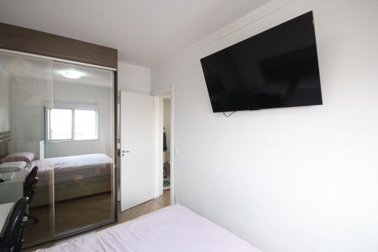 Suíte de apartamento à venda com 2 quartos, 54m² em Vila Maria Alta, São Paulo