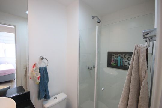 Banheiro da Suíte de apartamento à venda com 2 quartos, 54m² em Vila Maria Alta, São Paulo