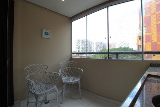 Varanda de apartamento à venda com 2 quartos, 55m² em Indianópolis, São Paulo
