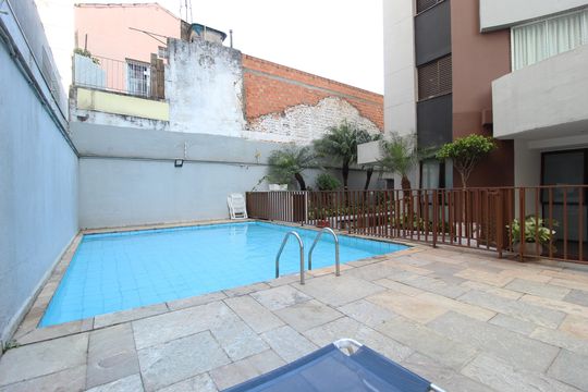 Área Comum - Piscina de apartamento à venda com 2 quartos, 55m² em Indianópolis, São Paulo