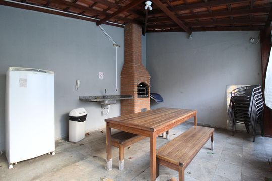 Área Comum - Churrasqueira de apartamento à venda com 2 quartos, 55m² em Indianópolis, São Paulo