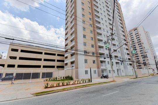 Fachada do Condominio de apartamento para alugar com 2 quartos, 48m² em Vila Itapegica, Guarulhos