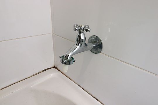 Área de Serviço - Torneira de apartamento à venda com 2 quartos, 71m² em Petrópolis, Porto Alegre