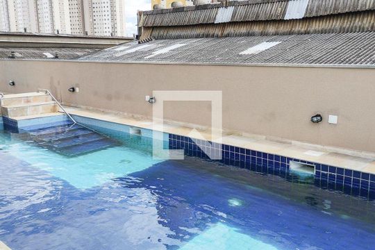 Área comum - Piscina de apartamento para alugar com 2 quartos, 44m² em Tatuapé, São Paulo
