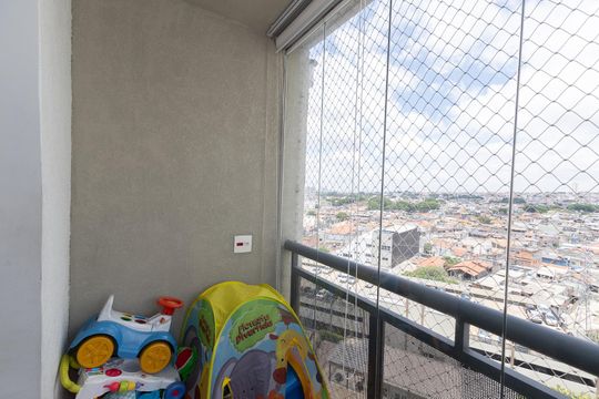 Varanda  de apartamento à venda com 2 quartos, 48m² em Parque Edu Chaves, São Paulo