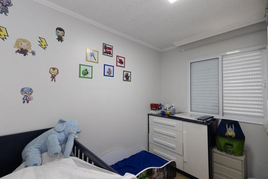 Quarto 2 de apartamento à venda com 2 quartos, 48m² em Parque Edu Chaves, São Paulo