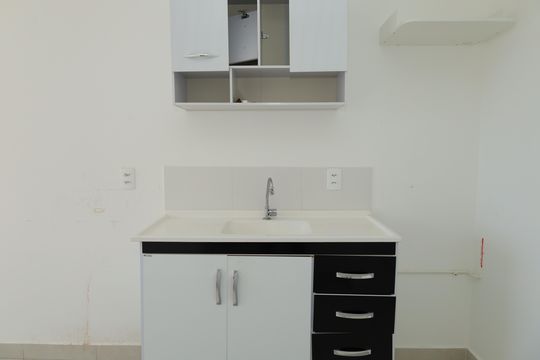 Cozinha de apartamento para alugar com 2 quartos, 35m² em Fazenda Aricanduva, São Paulo