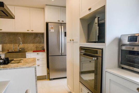 Cozinha de apartamento à venda com 3 quartos, 130m² em Campestre, Santo André