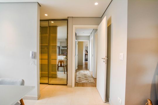 Sala de apartamento à venda com 3 quartos, 130m² em Campestre, Santo André