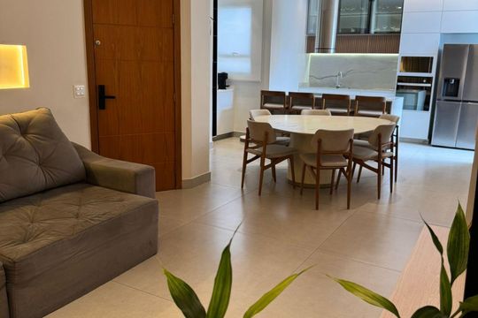 Sala de apartamento à venda com 3 quartos, 130m² em Fonte Grande, Contagem