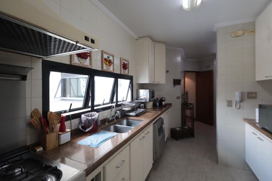 Cozinha de apartamento à venda com 4 quartos, 170m² em Vila Gomes Cardim, São Paulo