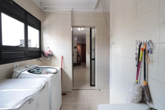 Área de Serviço de apartamento à venda com 4 quartos, 170m² em Vila Gomes Cardim, São Paulo