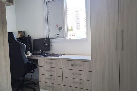 Quarto de apartamento à venda com 2 quartos, 116m² em Vila Dusi, São Bernardo do Campo