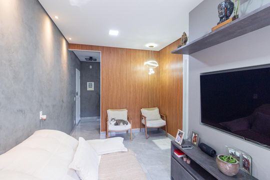 Sala de apartamento à venda com 2 quartos, 74m² em Presidente Altino, Osasco