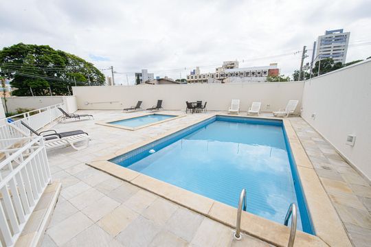 Área comum - Piscina de apartamento para alugar com 2 quartos, 76m² em Centro, Taubaté