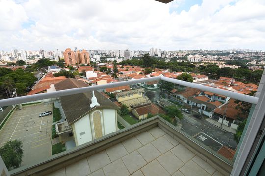 Sala - Sacada de apartamento à venda com 2 quartos, 106m² em Chácara da Barra, Campinas